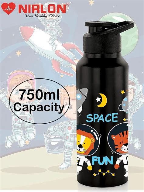 Ss Water Bottles - Nirlon Stainless Steel Single Walled Water Bottle ...