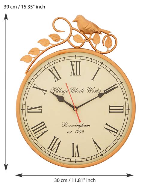 IWCBIRD101-COPPER-Antique-Copper-Roman-Figure-Round-Bird-Metal-Wall ...