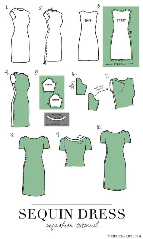 Image result for Shift Dress Sewing Tutorial