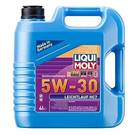 Liqui Moly Leichtlauf HC7 5W-30 ACEA A3,ACEA B4 Fully Synthetic Engine ...