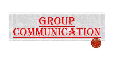 Process Group Communication 的图像结果