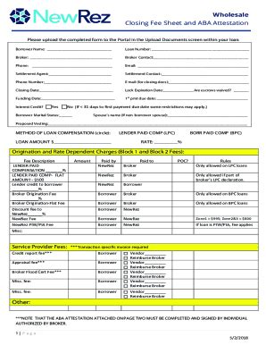 Fillable Online Excel Templates: Mortgage Qualification Worksheet Fax ...