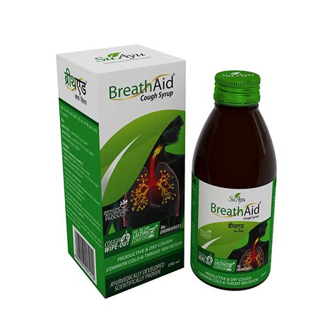 Buy BreathAid syrup for Cough and Common Cold-100 ml Online at Low ...