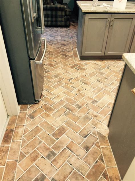 Brick Tile Floor Pattern