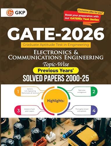 Buy GKP GATE 2026 Electronics & Communication Engineering | Topic wise ...