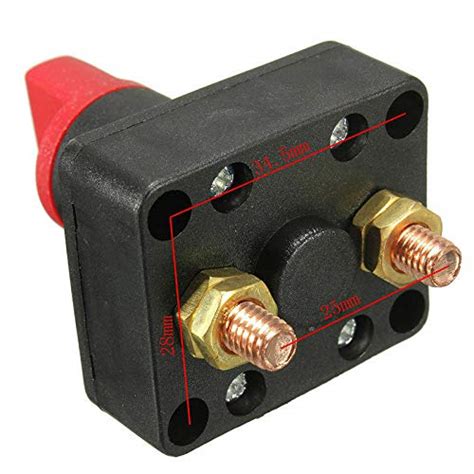 BIG BOOM® Battery Isolator Switch 100A 60V DC Disconnect Power Cut Off ...
