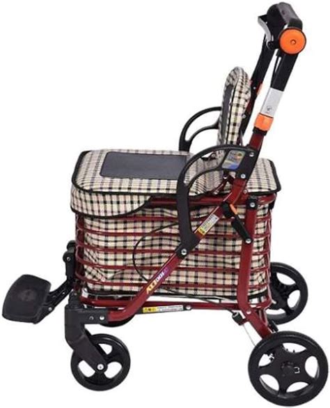 Buy ESSNS Walkers for Seniors Walker with Wheels with Seat Lockable ...