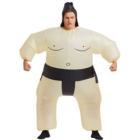 Inflatable Sumo Costume Blow Up Costume Halloween Cosplay Costumes for ...