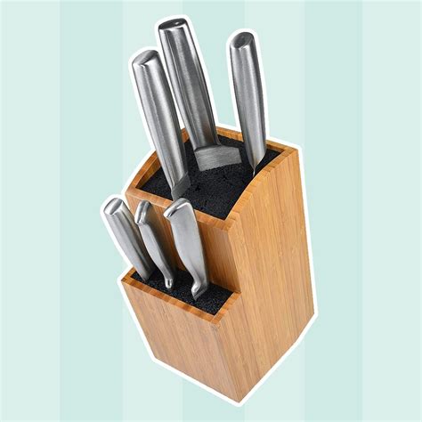 Block Knives Holder at Michael Evans blog