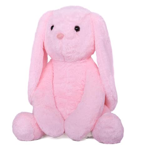 Mirada Bunny Baby Pink With Long Ears - 35 Cm – Toy World