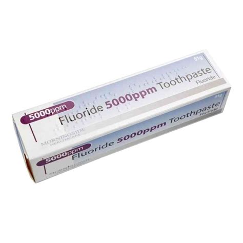Buy Sodium Fluoride Toothpaste 5000 ppm, 51G - Dock Pharmacy