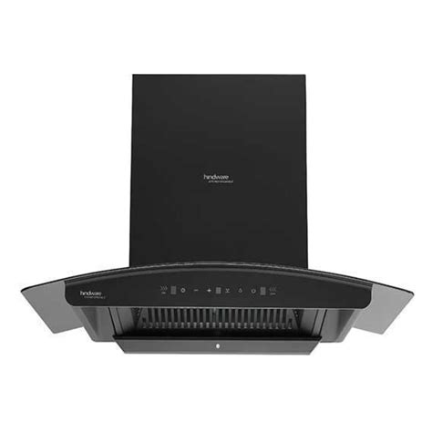 Hindware 75 cm Wall Mounted Chimney Maxx Silence Series ZINNIA BLK ...