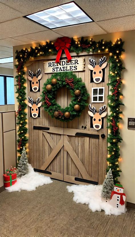 🎄 21 Office Xmas Door Decorating Ideas That Will Wow Your Coworkers ...