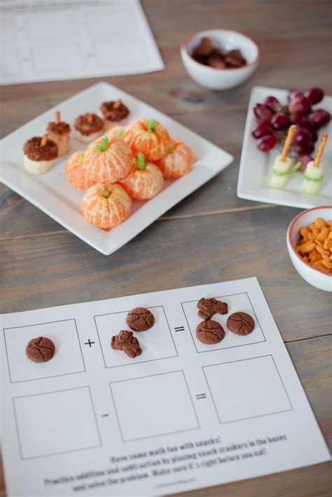 Image result for Simple Math Table for Favorite Snacks