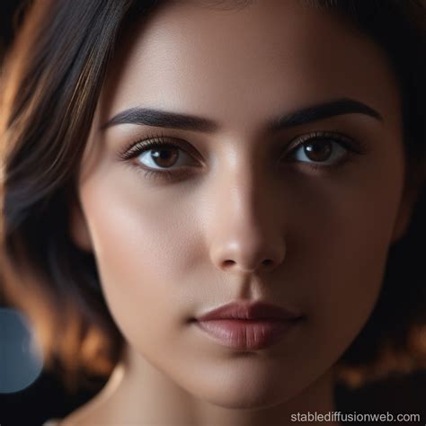 Person Face Outline for Social Media | Stable Diffusion Online