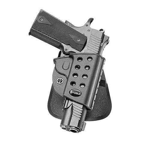 Fobus Standard Holster RH Paddle R1911 1911 style with rails Kimber TLE ...