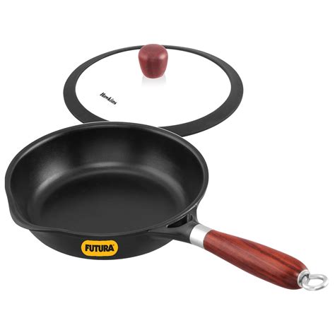 Buy Hawkins 20 cm Futura Cast Iron Frying Pan | Induction & Gas ...