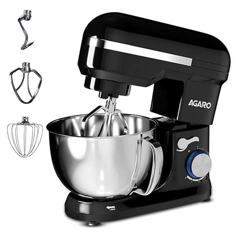 Buy AGARO Royal Stand Mixer 1000W with 5L SS Bowl and 8 Speed Setting ...