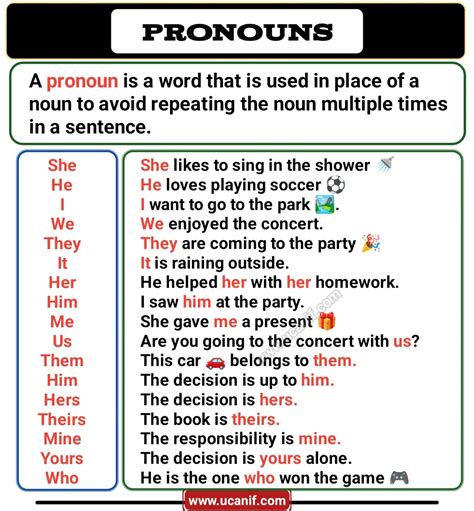 100 Pronoun Examples In Sentences – Easy & Clear English Guide