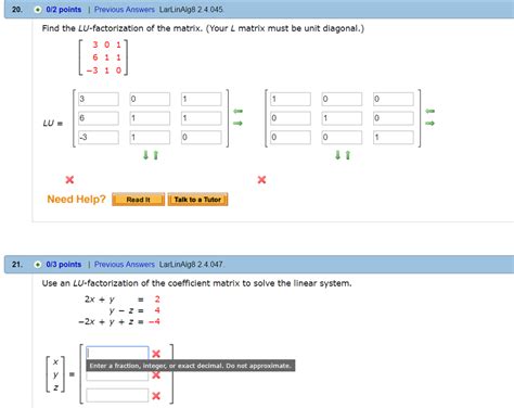 Matrix Factorization Lu Decomposition in Linear Matrix 的图像结果