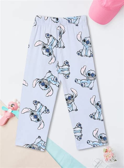 Buy Girls Lilo & Stitch Print Pyjama Set Online at just Rs. 599.0 ...