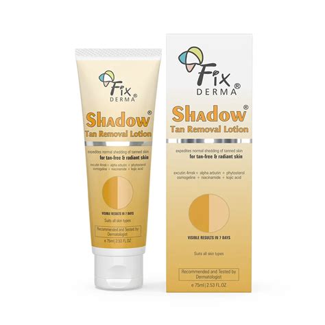 Shadow Tan Removal Lotion – Fixderma Skincare
