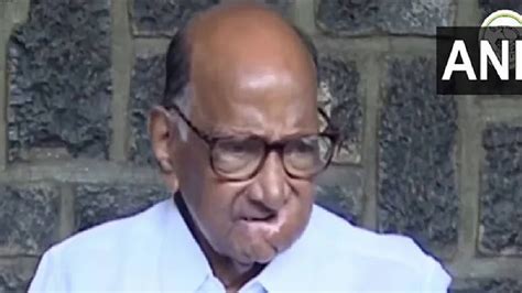 NCP-SCP chief Sharad Pawar calls for immediate decision on seat-sharing ...
