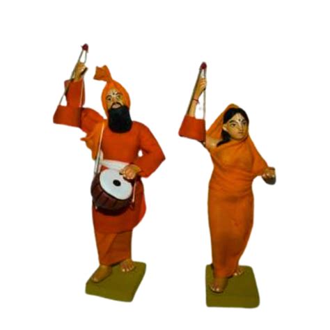 SADARAM Earthen Meera Sadhu Bhakti Handmade Clay Figurines by SHG Women ...