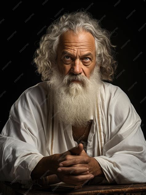 Premium AI Image | Socrates ancient Greek philosopher teacher thinker ancient Greece teachers ...