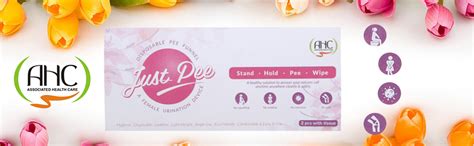 AHC Just Pee Disposable Pee Funnel Female Urination Device for Women ...