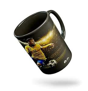 Buy Tee Mafia Microwave and Dishwasher Safe Neymar Print Brazilian ...