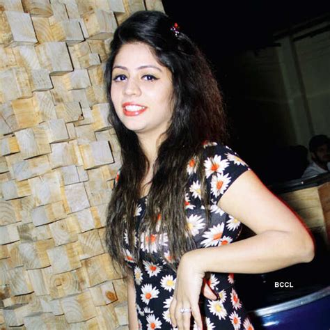 Mansi during a party with soulful tracks, cocktails and delicacies at ...