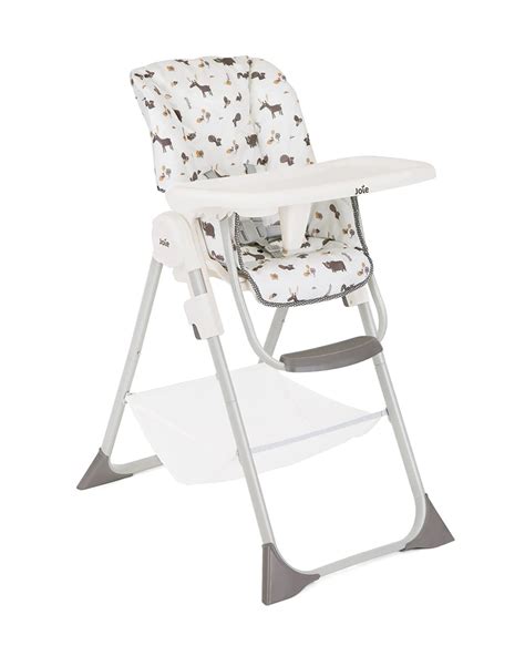 Joie Snacker Baby High Chair-3 Position Recline-Foldable-6M to 3Y (Upto ...