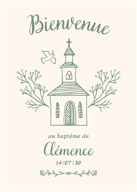 Dessin Bapteme