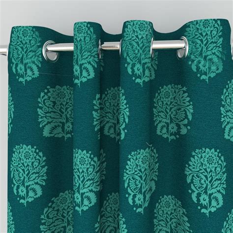 Buy Medley Set of 2 Printed Semi-Blackout Window Curtains from Home ...