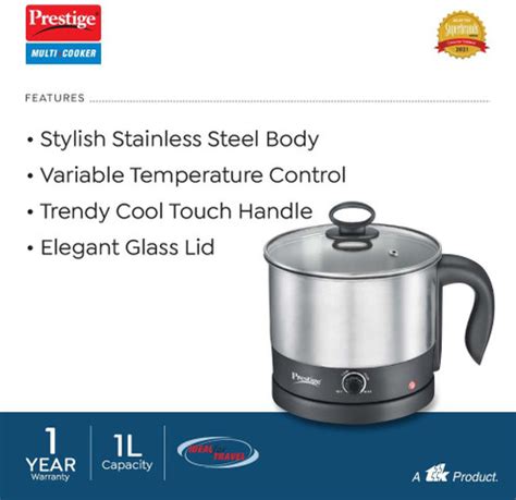 Prestige PMC 1+ Multi Cooker Electric Kettle Price in India - Buy ...