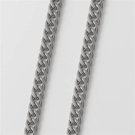 925 Sterling Silver Dual-Curb Cuban Chain for Men – Celestora