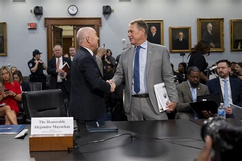 DHS Secretary Alejandro Mayorkas Testifies During the House ...