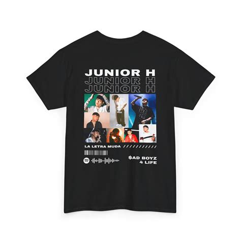Junior H La Letra Muda Unisex T-shirt | Sad Boyz 4 Life | Junior H ...