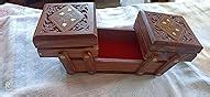 Craftatoz Handicrafts Wooden Jewellery Box for Women | Jewel Organizer ...