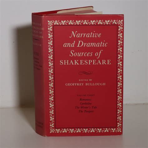 Narrative and Dramatic Sources of Shakespeare. - Frost Books and ...