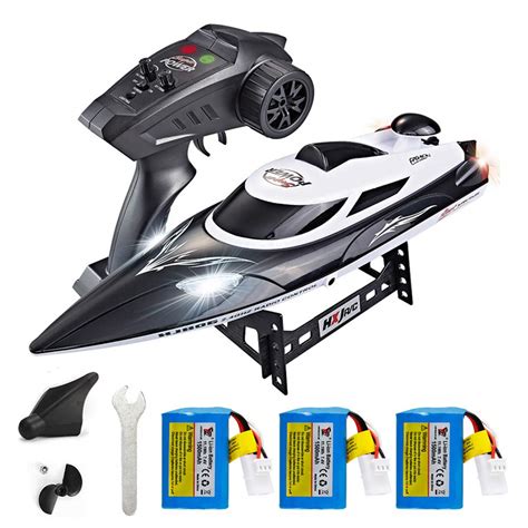 XFUNY HJ806 RC Boat 2.4GHz 35km/h Fast Portable Remote Control ...