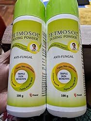 Tetmosol Anti-fungal Dusting Powder - for daily use - fights skin ...