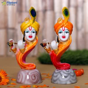 Flipkart SmartBuy New Large Modern Design Flute Krishna-Turban Face ...
