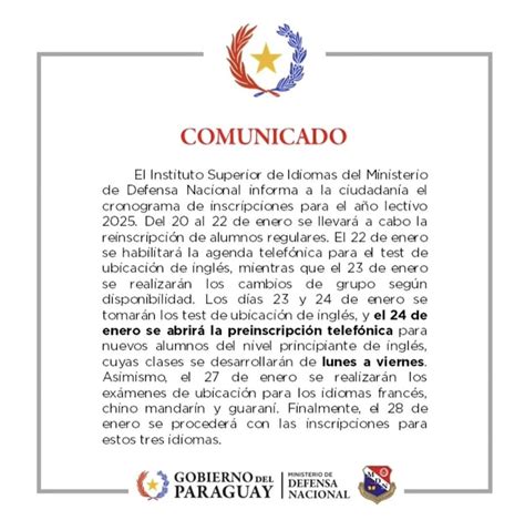 Image result for Defensa Programacion Ingles