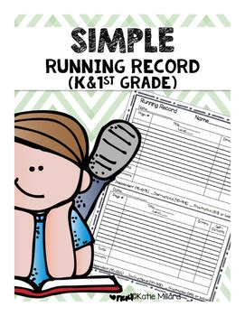Image result for Running Record Example First Grade
