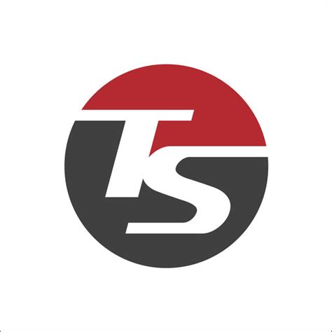 TS Monogram Logo design By Vectorseller | TheHungryJPEG.com
