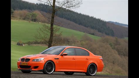 Orange BMW M5 W/ Eisenmann Race & Xpipe - CRAZY LOUD AND LOVELY SOUND!!