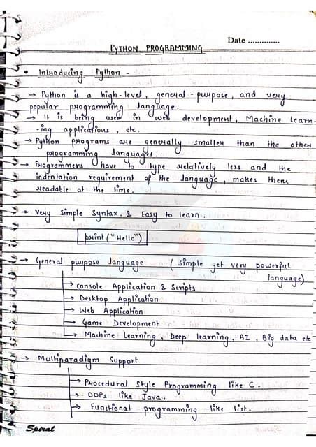 Image result for Python Notes