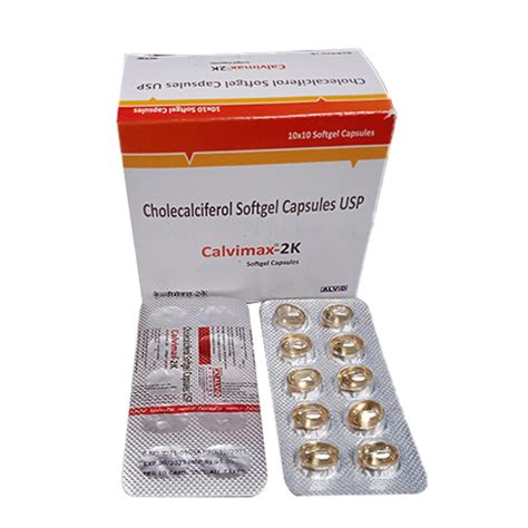 CALVIMAX-2K Softgel Capsules ANI Healthcare Pvt. Ltd.